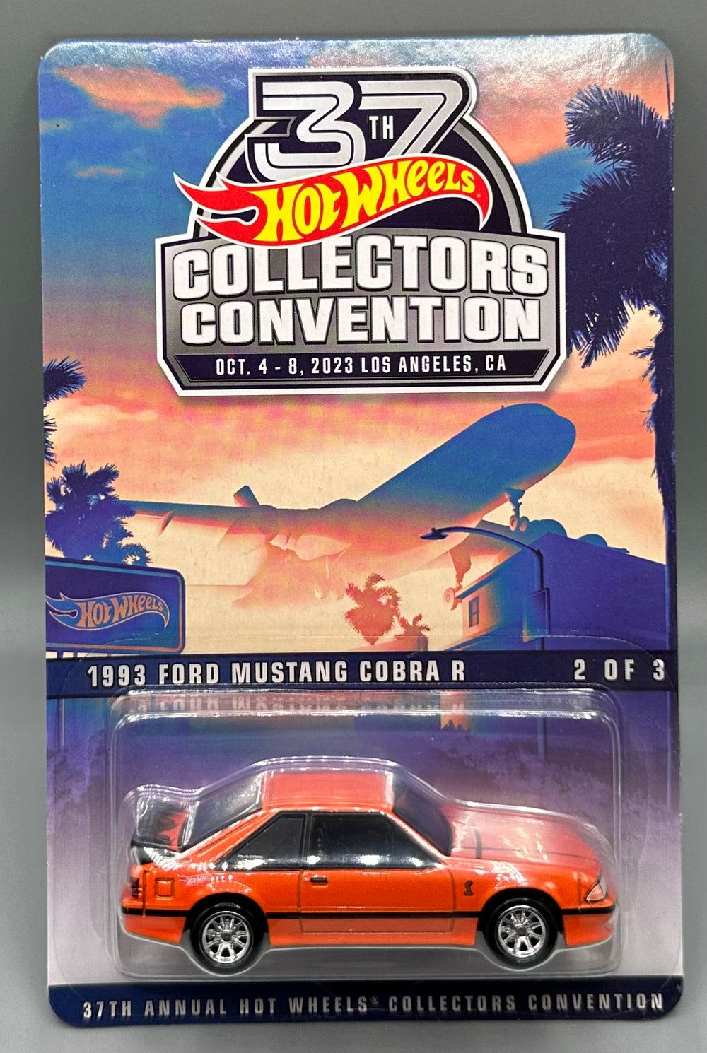 Hot Wheels 37th Collectors Convention 1993 Ford Mustang Cobra R