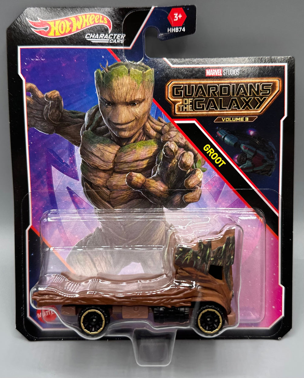 Hot Wheels Character Cars Guardians Of The Galaxy Groot
