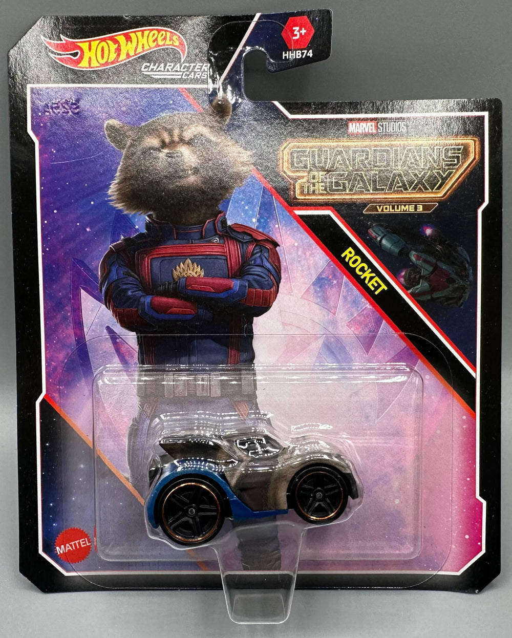 Hot Wheels Character Cars Guardians Of The Galaxy Rocket