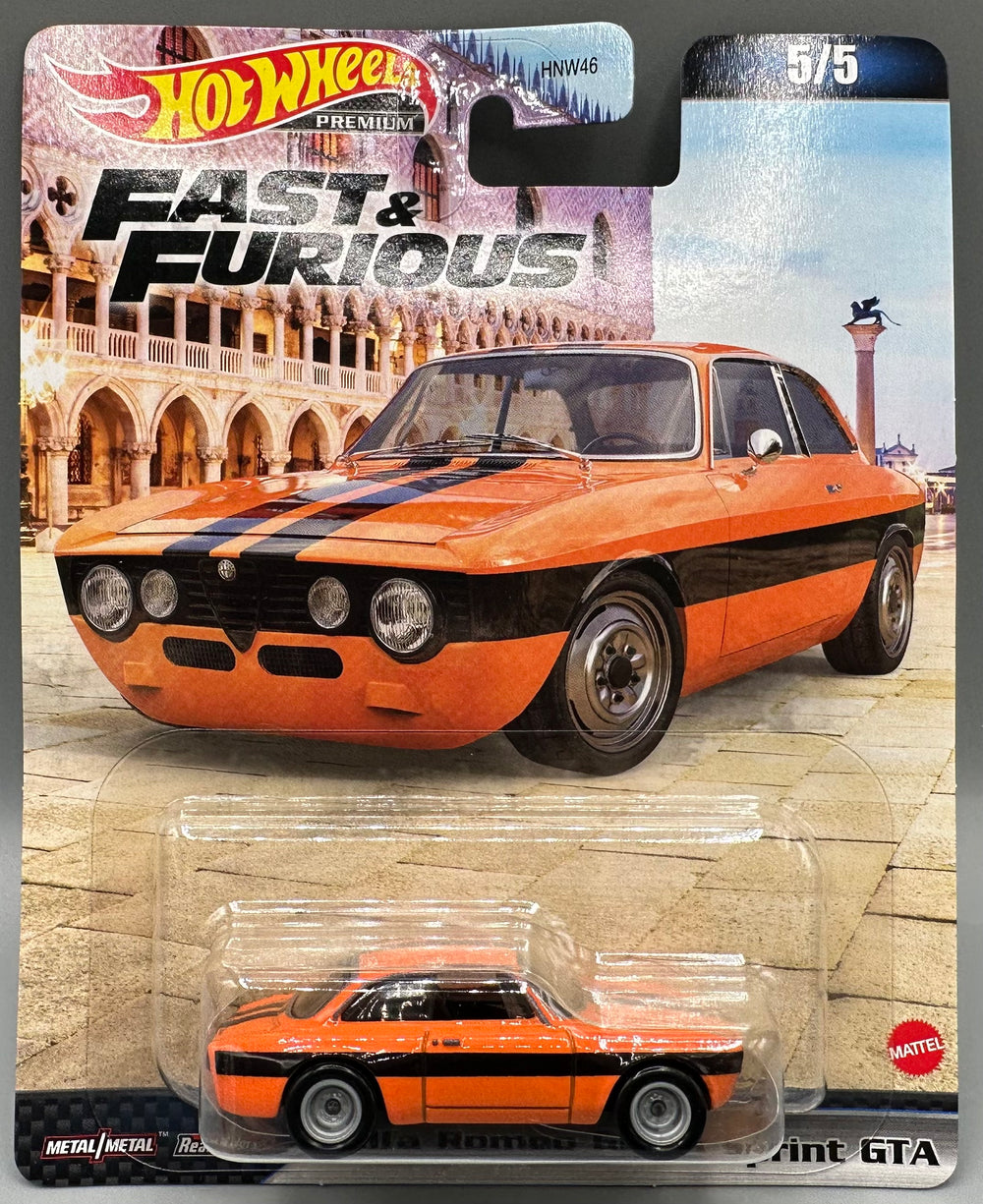 Hot Wheels Fast & Furious Alfa Romeo Giulia Sport GTA