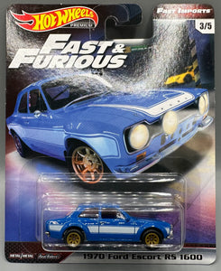 Hot Wheels Fast & Furious Fast Imports 1970 Ford Escort RS 1600