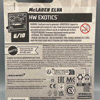 Hot Wheels Mclaren Elva