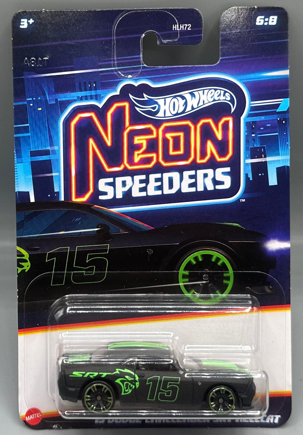 Hot Wheels Neon Speeders '15 Dodge Challenger SRT Hellcat