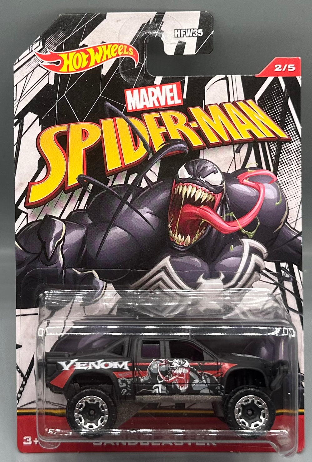 Hot Wheels Spider-Man Sandblaster