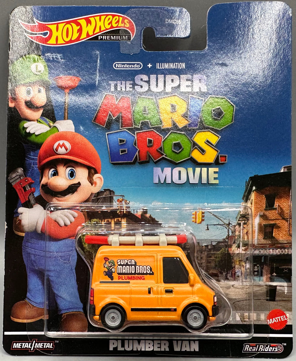 Hot Wheels The Super Mario Bros Movie Plumber Van