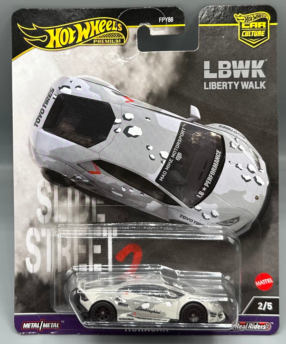 Hot Wheels Slide Street 2 LB Works Lamborghini Huracan
