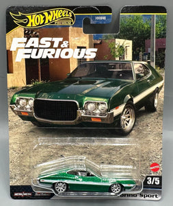 Hot Wheels Fast & Furious 1972 Ford Gran Torino