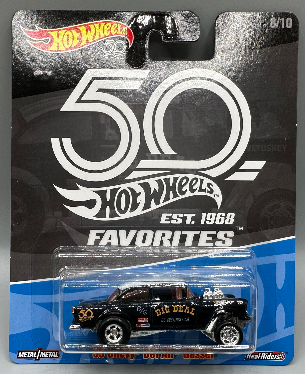 Hot Wheels 50th Favorites '55 Chevy Bel Air Gasser