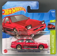 Hot Wheels Toyota AE86 Sprinter Trueno
