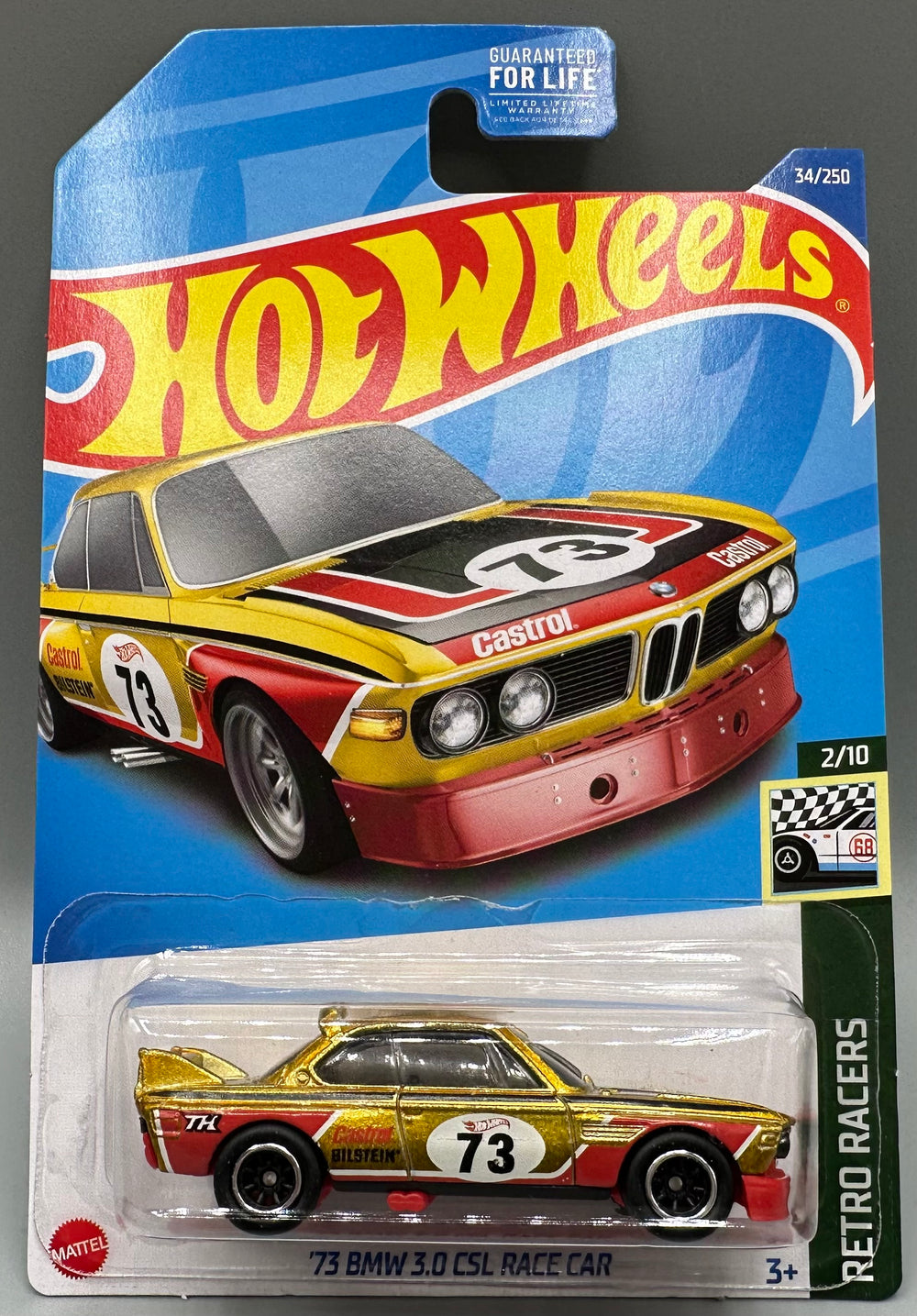 Hot Wheels Super Treasure Hunt '73 BMW 3.0 CSL Race Car