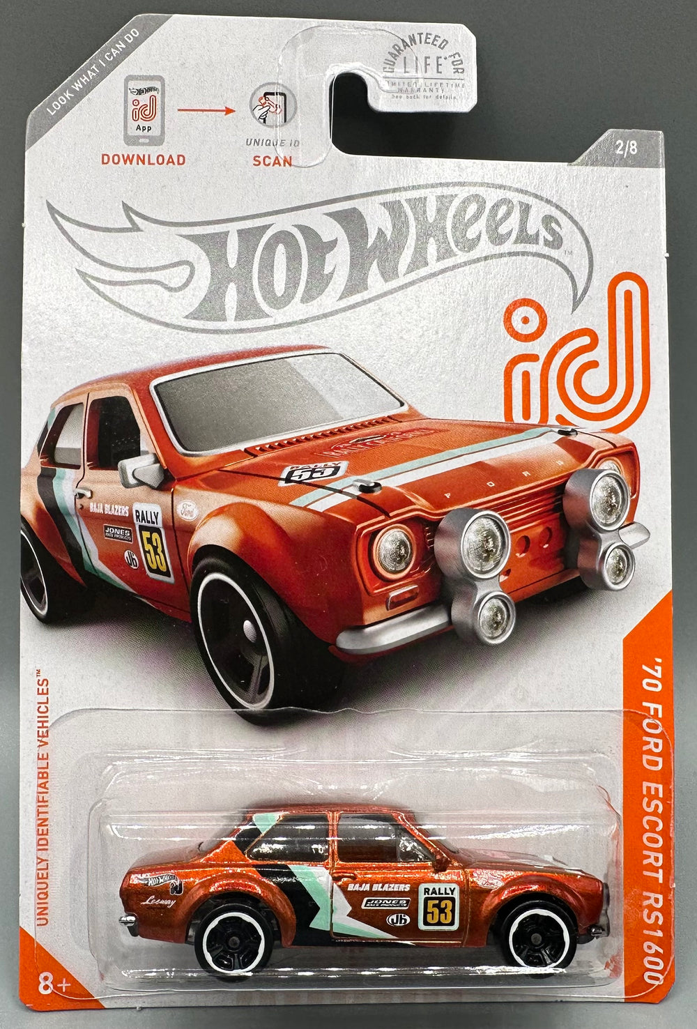 Hot Wheels ID '70 Ford Escort RS1600