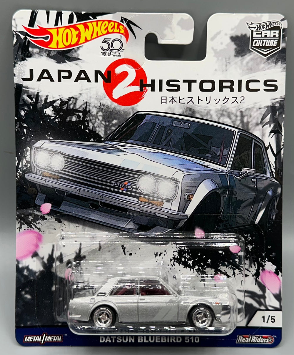 Hot Wheels Japan Historics 2 Datsun Bluebird 510