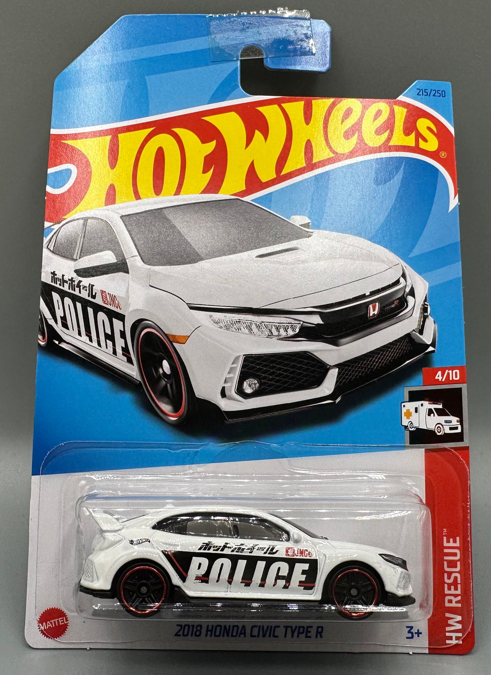 Hot Wheels 2018 Honda Civic Type R