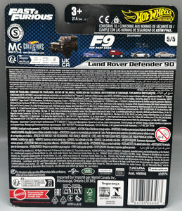 Hot Wheel Fast & Furious Land Rover Defender 90