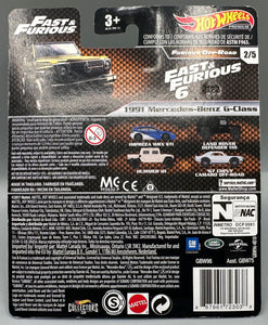 Hot Wheels Fast & Furious '91 Mercedes Benz G-Class