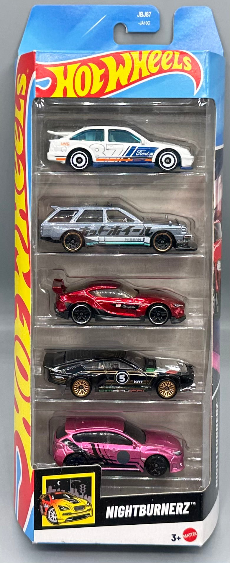 Hot Wheels Nightburnez 5 Car Box Set