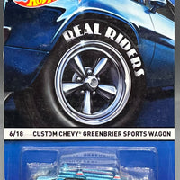 Hot Wheels Real Riders Custom Chevy Greenbrier Sports Wagon