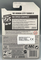 Hot Wheels '85 Honda City Turbo II
