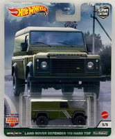 Hot Wheels British Horse Power Land Rover Defender 110 Hard Top
