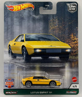 Hot Wheels British Horse Power Lotus Esprit S1
