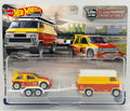 Hot Wheels Team Transport MG Metro 6R4 & HW Rally Van