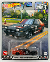 Hot Wheels Boulevard Toyota AE86 Sprinter Trueno
