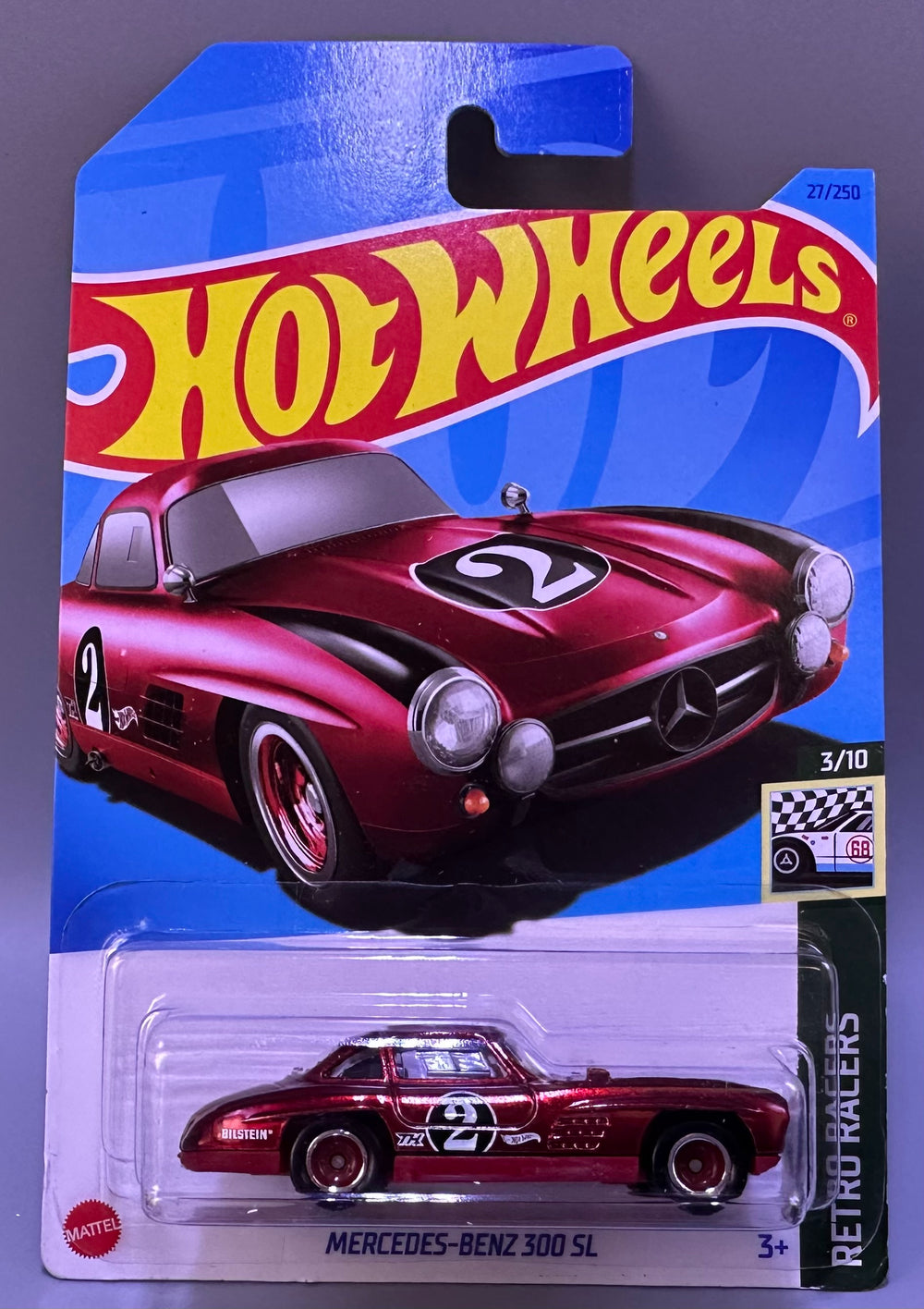 Hot Wheels Super Treasure Hunt Mercedes Benz 300 SL