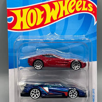 Hot Wheels Twin Pack Aston Martin One & Ford GT