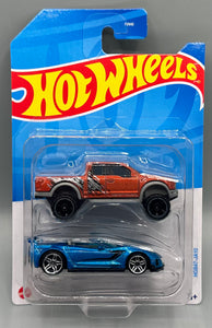 Hot Wheels Twin Pack Ford F-150 & Corvette