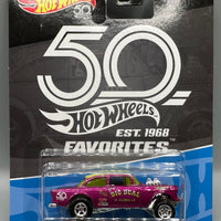 Hot Wheels 50th Favorites '55 Chevy Belm Air Gasser