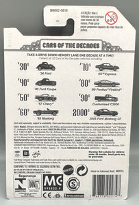 Hot Wheels Cars Of The Decades '80 Pontiac Firebird