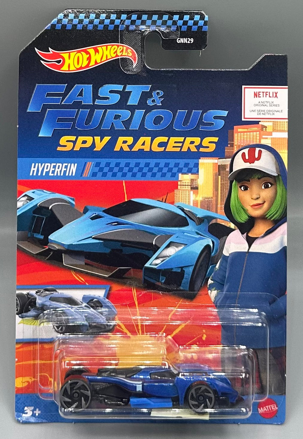 Hot Wheels Fast & Furious Spy Racers Hyperfin