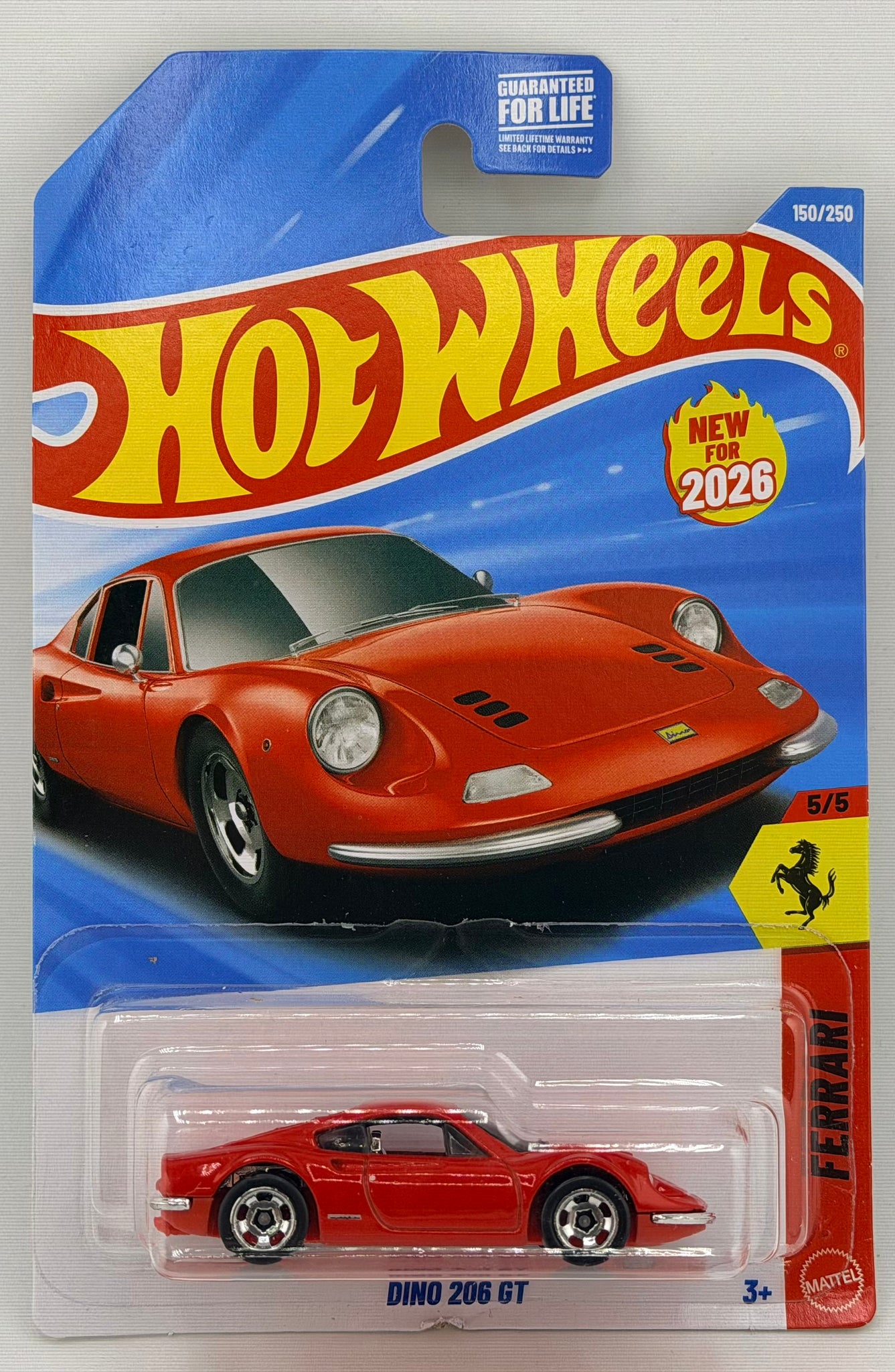 Hot Wheels Ferrari Dino 206 GT | HW Models Ltd