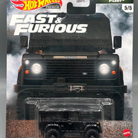 Hot Wheels Fast & Furious Furious Fleet Land Rover Defender 90