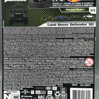 Hot Wheels Fast & Furious Furious Fleet Land River Defender 90