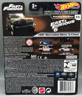 Hot Wheels Fast & Furious Furious Off Road '91 Mercedes Benz G-Class
