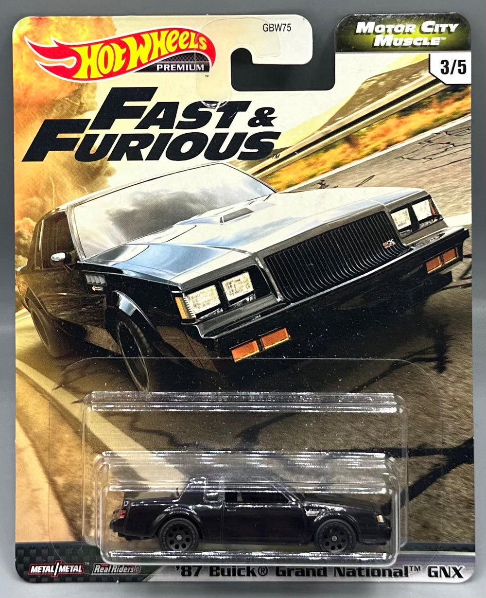 Hot Wheels Fast & Furious Motor City Muscle '87 Buick Grand National GNX
