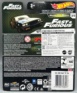 Hot Wheels Fast & Furious Motor City Muscle '87 Buick Grand National GNX