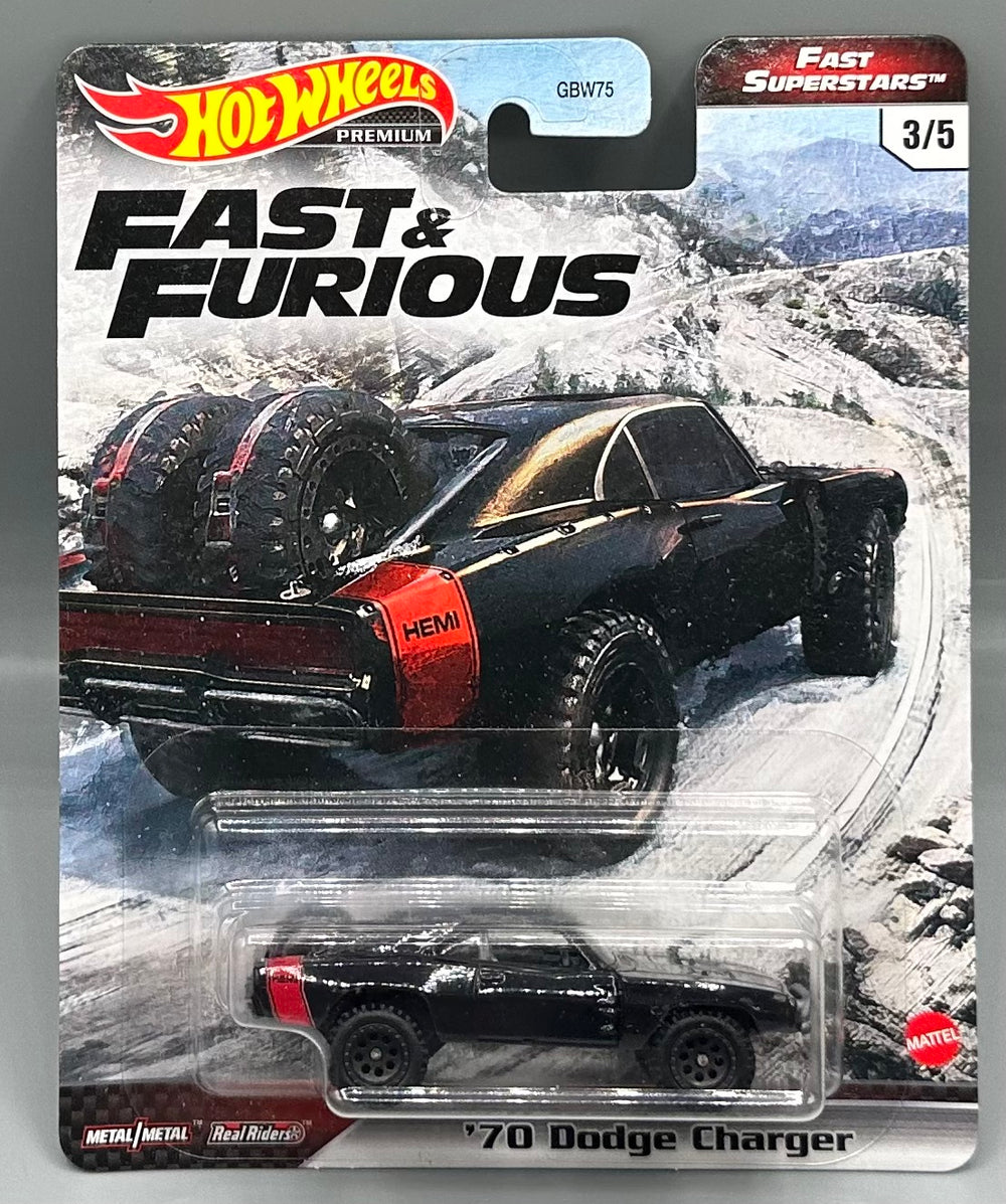 Hot Wheels Fast & Furious Fast Superstars '70 Dodge Charger
