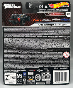 Hot Wheels Fast & Furious Fast Superstars '70 Dodge Charger