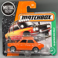 Matchbox '70 Datsun 510 RAlly