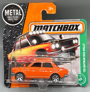 Matchbox '70 Datsun 510 RAlly