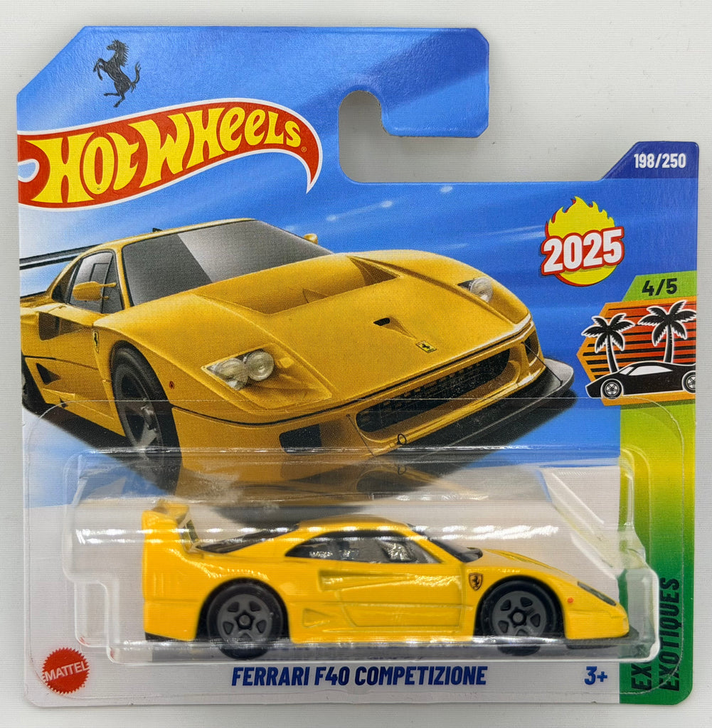 Hot Wheels Ferrari F40 Competizione STH① Hot Wheels Ferrari F40 Competizione Factory Custom Super Treasure