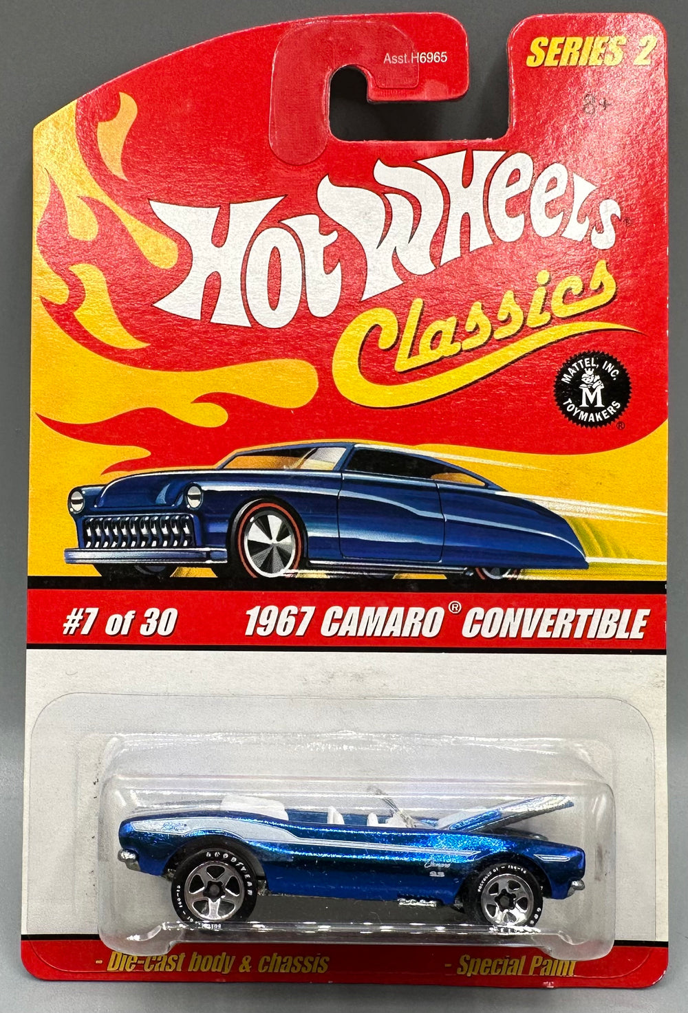 Hot Wheels Classics Series 2 1967 Camaro Convertible