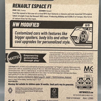 Hot Wheels Renault Espace F1
