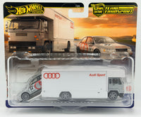 Hot Wheels Team Transport Audi S4 Quattro & Fleet Flyer
