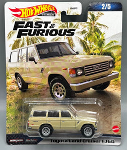 Hot Wheels Fast & Furious Toyota Land Cruiser FJ60