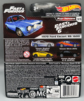 Hot Wheels Fast & Furious Fast Imports '70 Ford Escort RS1600

