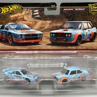 Hot Wheels 2 Pack Lancia Rally 037 & Fiat 131 Abarth