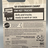 Hot Wheels Super Treasure Hunt '63 Studebaker Champ